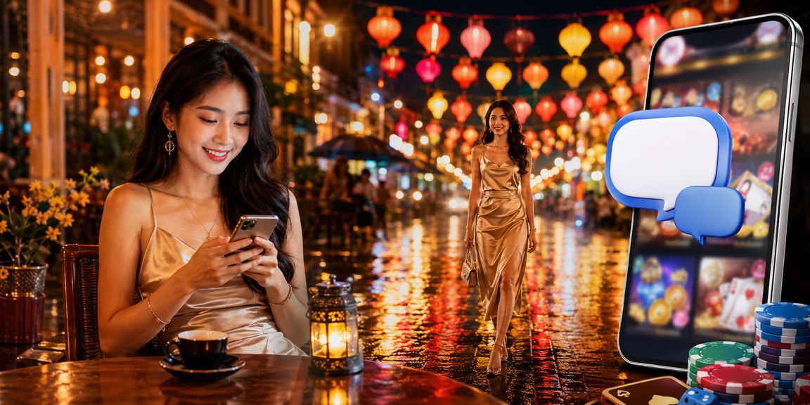 Người dùng tại TP Hồ Chí Minh truy cập ứng dụng casino trên điện thoại bên cốc cà phê Việt